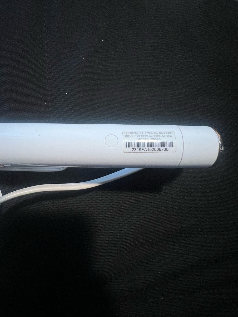 T3 White Hair Styling Curing Iron - Picture 2 of 5